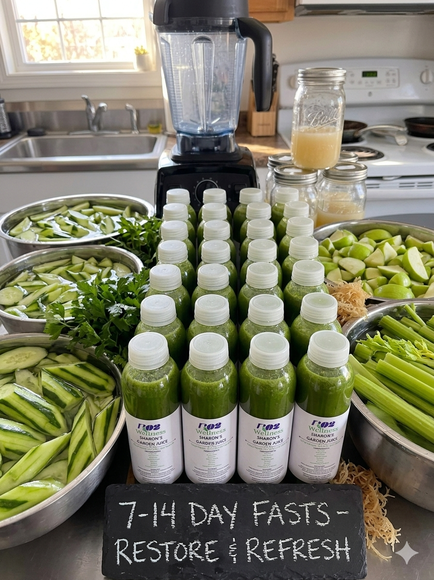 Sharon's Garden Cold-Pressed Detox Juice