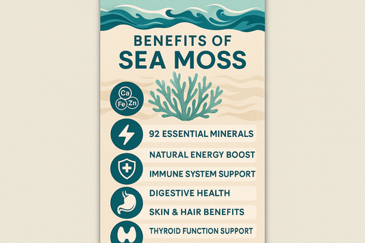 Sea Moss Benefits: Why R102 Wellness Stands Out