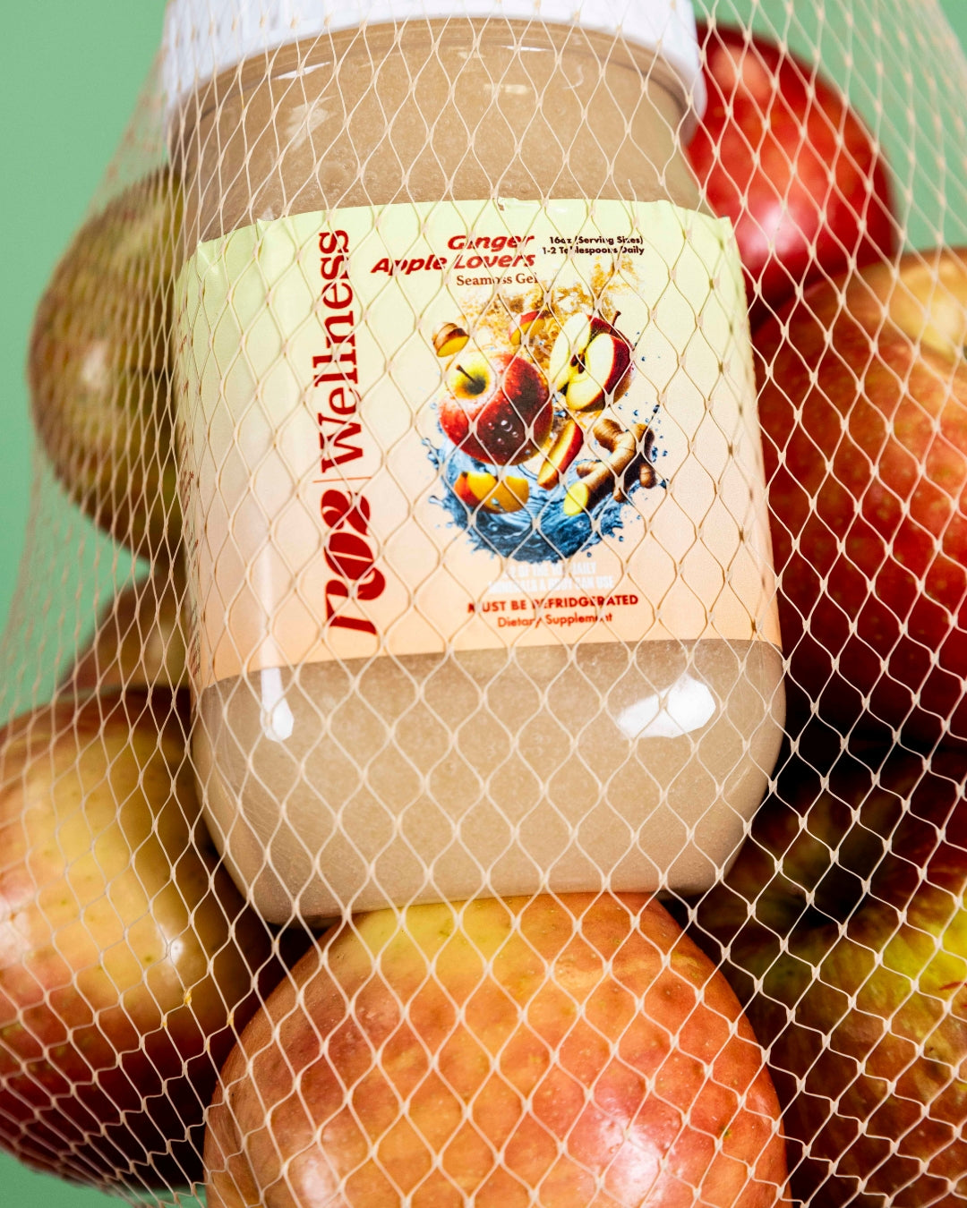 Apple Ginger Sea Moss Gel | R102 Wellness