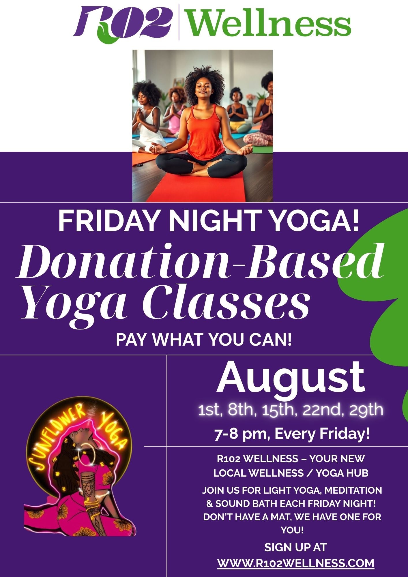 Yoga Class Donation