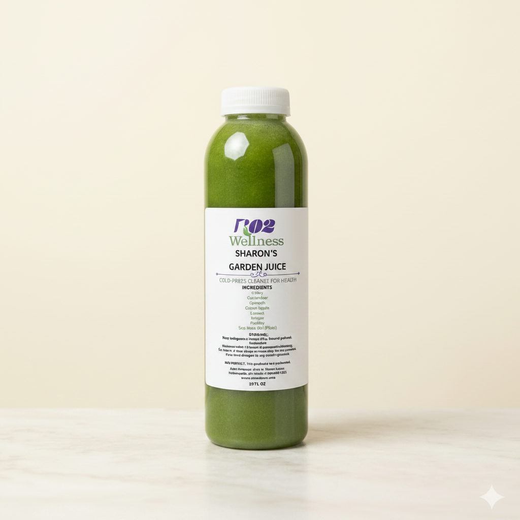 Sharon's Garden Cold-Pressed Detox Juice
