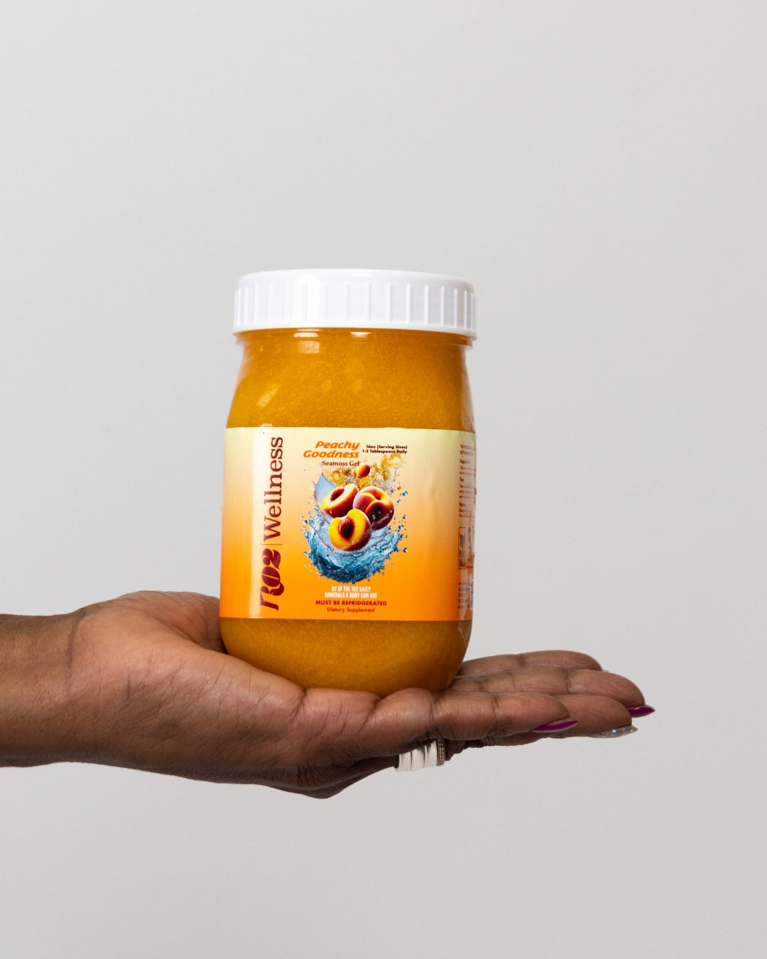 Peachy Goodness Sea Moss Gel | R102 Wellness