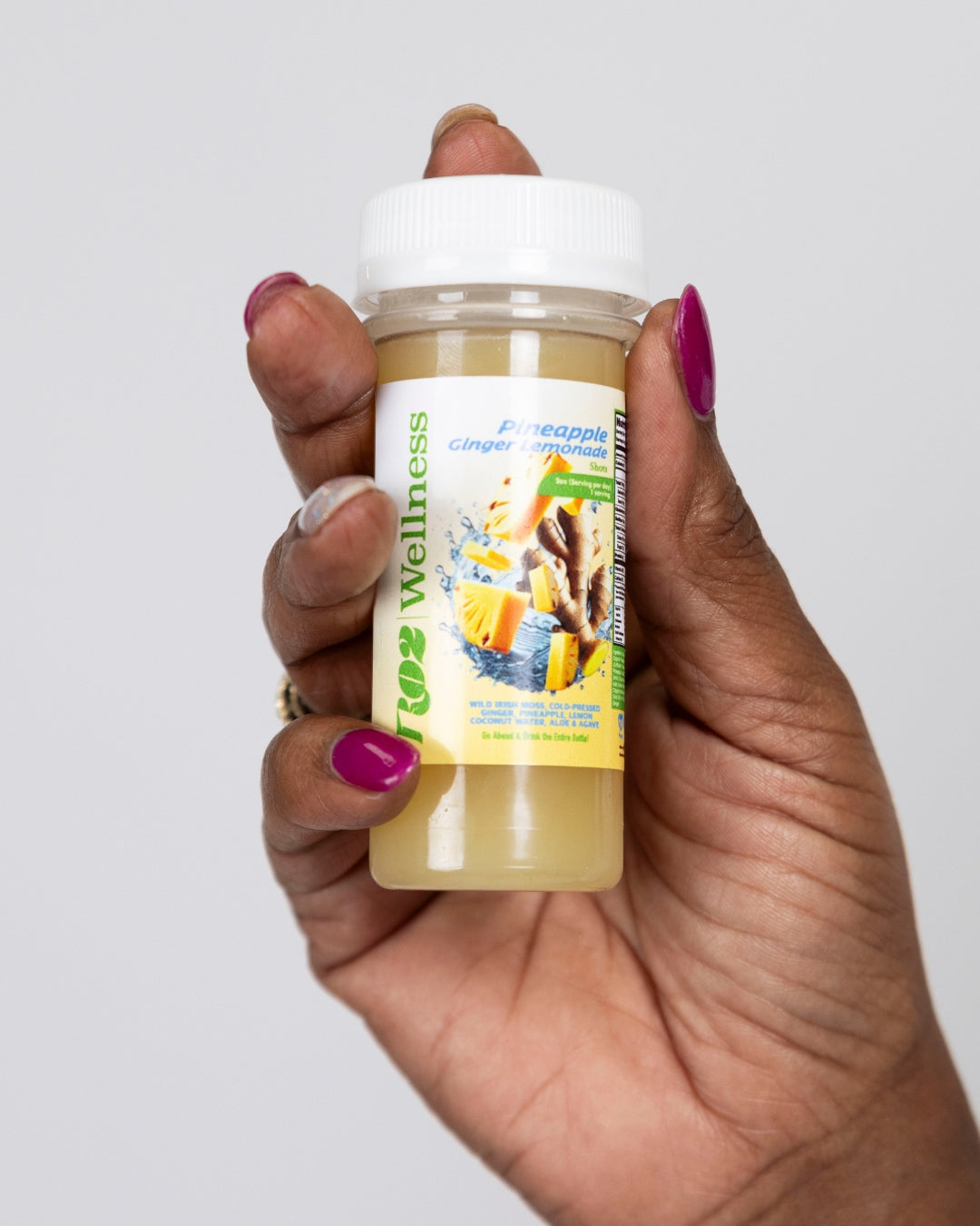Pineapple Lemonade Ginger Sea Moss Shot – R102 Wellness