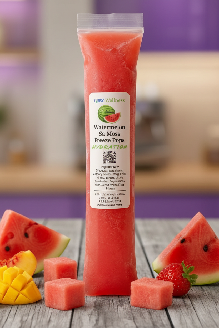 R102 Wellness Watermelon Sea Moss Freeze Pop