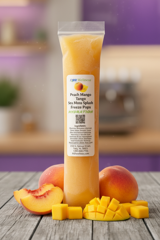 Peach Mango Tango Sea Moss Freeze Pop