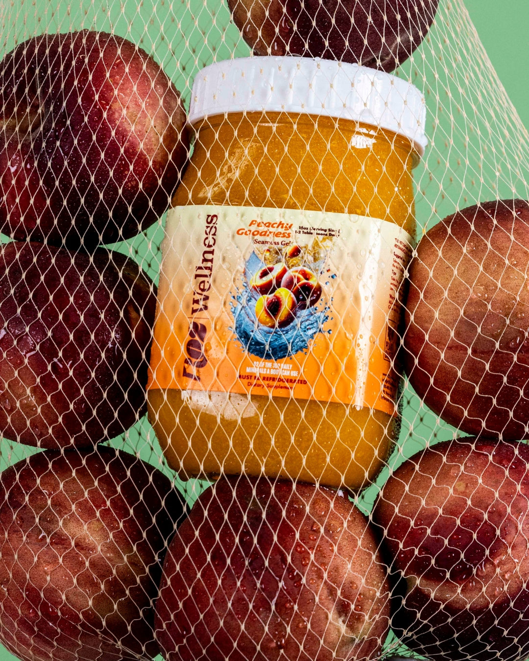 Peachy Goodness Sea Moss Gel | R102 Wellness