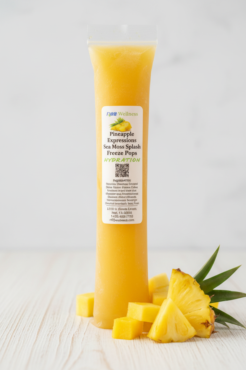 Pineapple Expressions Freeze Pop