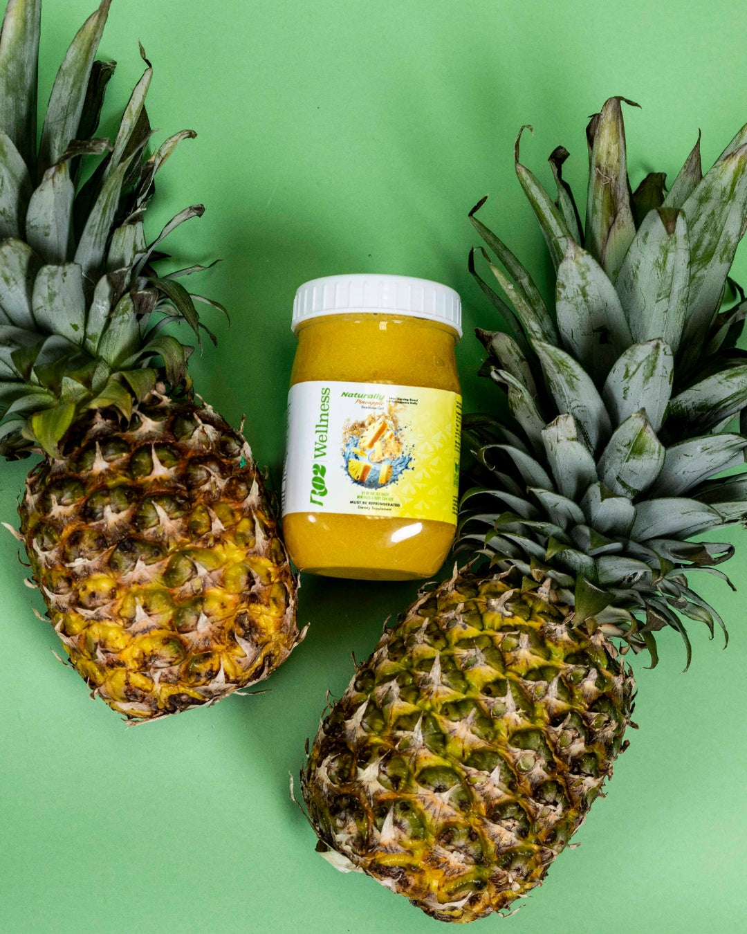 Pineapple Sea Moss Gel - Tropical 102 Minerals | R102 – R102 Wellness