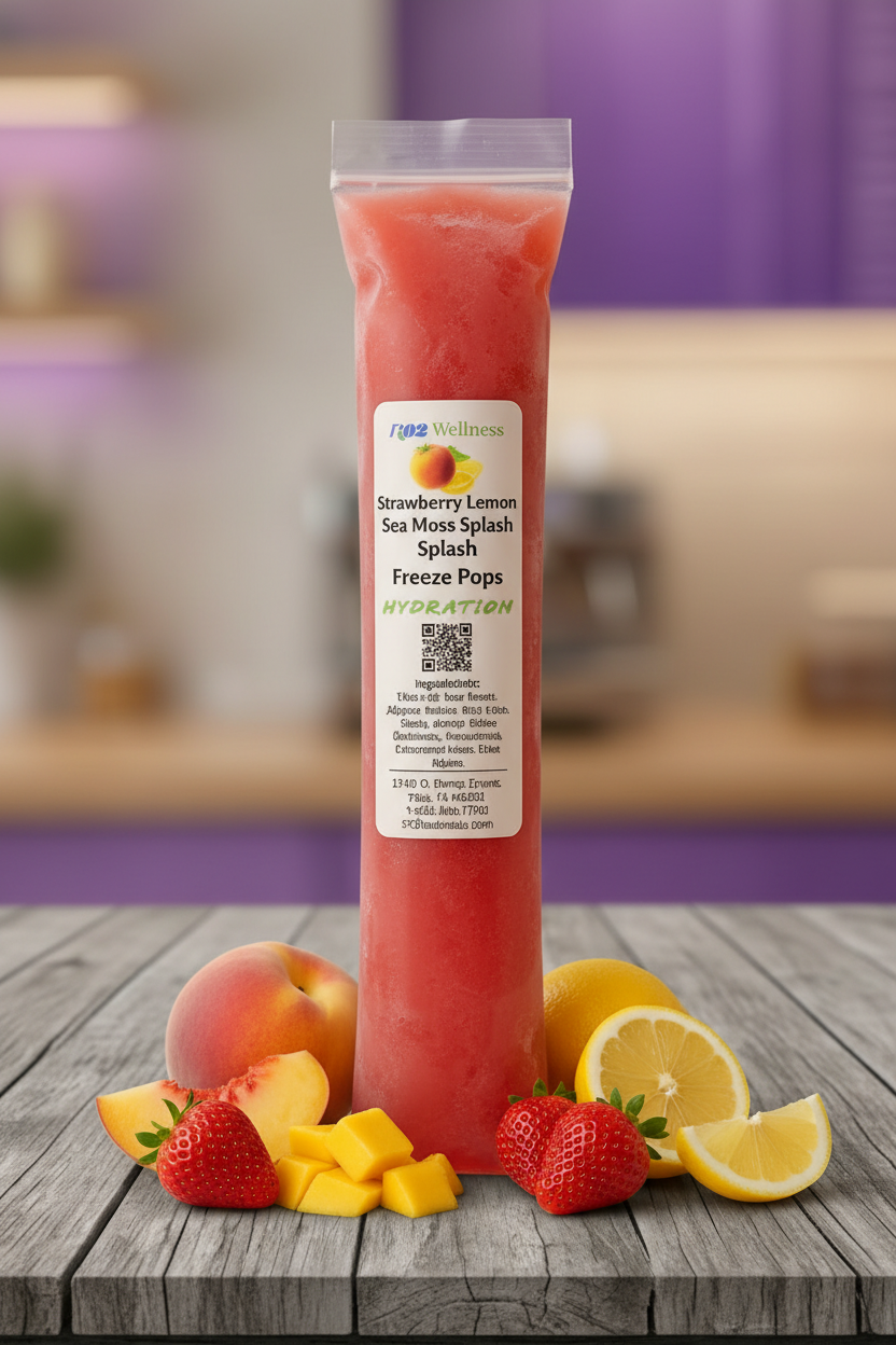 Strawberry Lemon Freeze Pop